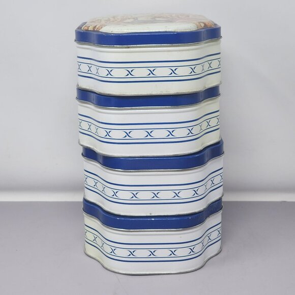 Vintage Good Housekeeping Seasonal Tin Set - Summer Spring Autumn‎ & Winter - Picture 12 of 16